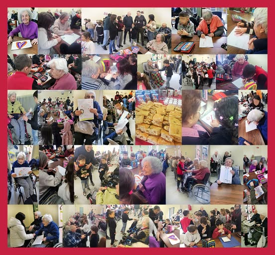 TORNANO GLI ALUNNI ALLA RSA SAN GIUSEPPE DI ORBASSANO: UNA MATTINATA DI GIOIA E CREATIVITÀ!