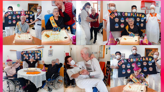 COMPLEANNI DI MARZO ALLA RSA SAN GIUSEPPE DI ORBASSANO