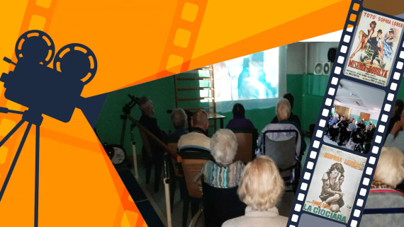 POMERIGGI AL CINEMA ALLA RSA CAPIRONE DI LEINI