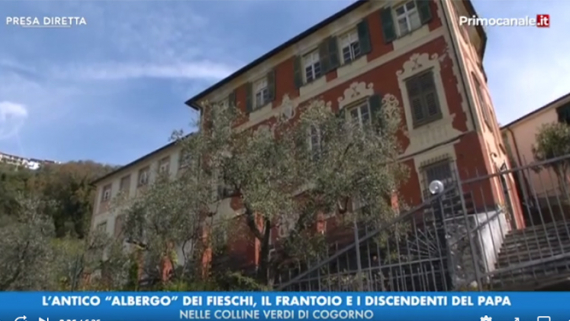 VILLA GRITTA A COGORNO E' IN TV